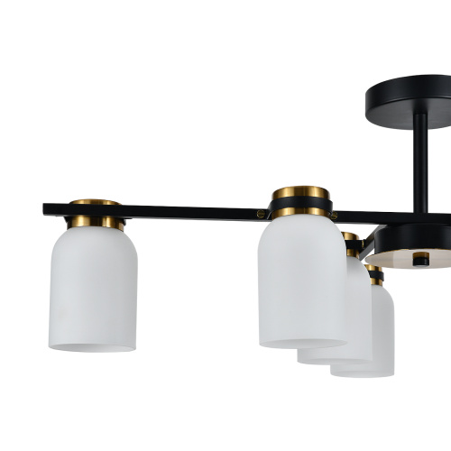 Светильник на штанге Escada 1151/8P E14*40W Black/Brass фото 4