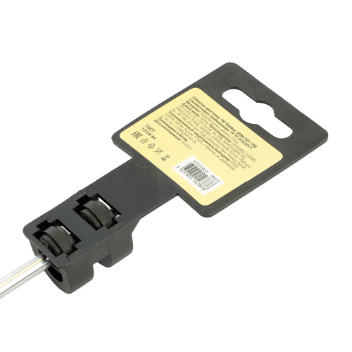Отвертка крестовая STEKKER Pz 1 х 100 мм, Cr-V, SDM-PZ1-100 фото 6