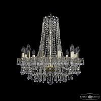 Люстра хрустальная 1410/12/195/h-60 G V0300 Bohemia Ivele Crystal (Богемия Ивеле Кристалл)