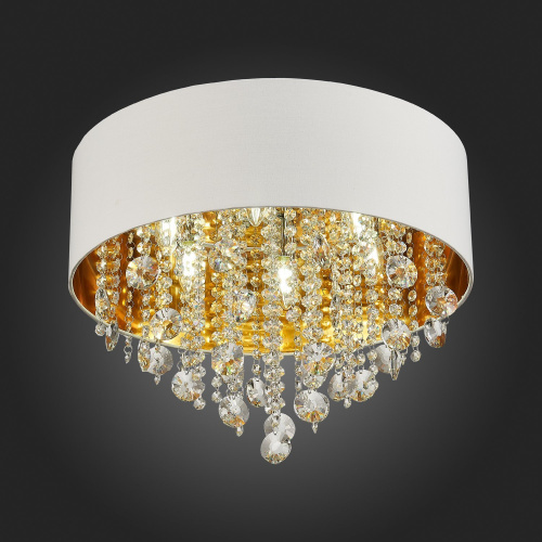 SL1350.502.06 Светильник потолочный ST-Luce Хром/Белый, Золотистый, Прозрачный E14 6*40W LACCHIA фото 9