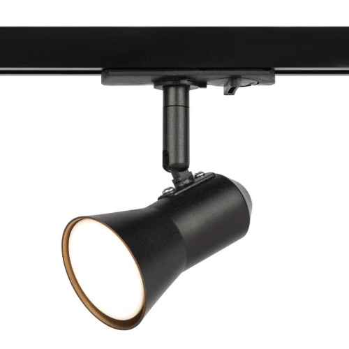 Трековый светильник однофазный ЭРА Taper TR37-GU10 BK Б0053304