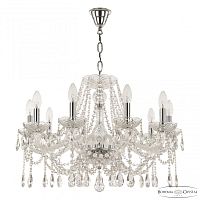 Люстра хрустальная 107/10/240 Ni Bohemia Ivele Crystal (Богемия Ивеле Кристалл)