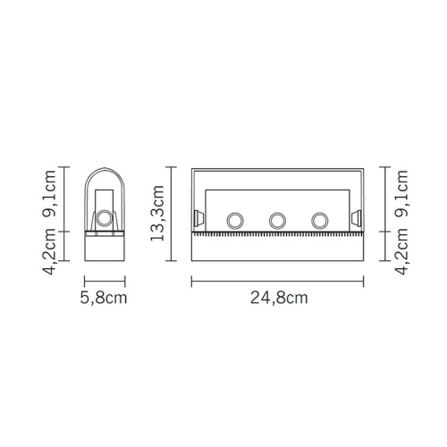 Настенный/Потолочный светильник D89G0360 фото 2
