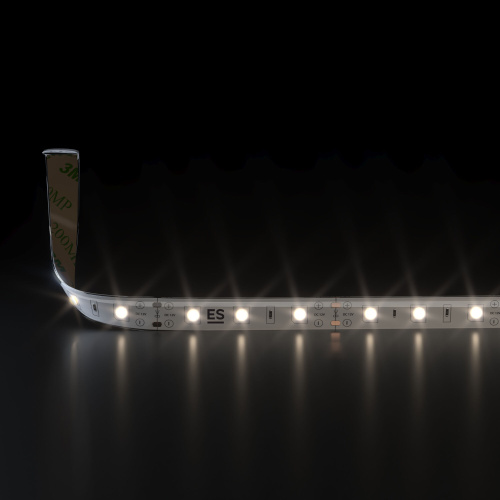 Светодиодная лента 12 В 4,8 Вт/м 60 Led/м 2835 IP65, теплый белый 3300К, 5 м Лента светодиодная 12V 4,8W 60Led 2835 IP65 теплый белый, 5м фото 2