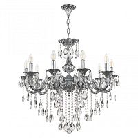 Люстра с хрустальными подвесками AL79101/10/250 B Ni Bohemia Ivele Crystal (Богемия Ивеле Кристалл)