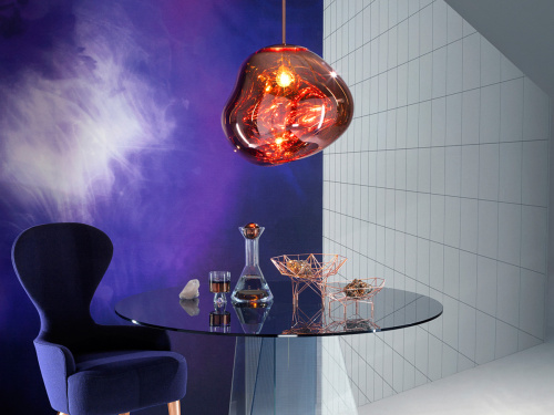 Подвесной светильник Melt Copper LED фото 7