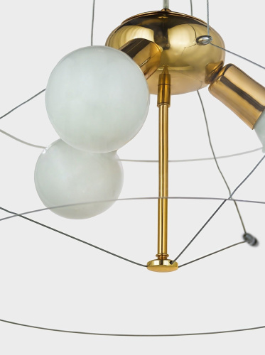 Подвесной светильник Lumina Deco Globo LDP 6018-500 PR+F.GD фото 5