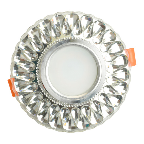 Светильник встраиваемый с белой LED подсветкой Feron CD938 потолочный MR16 G5.3 прозрачный фото 2