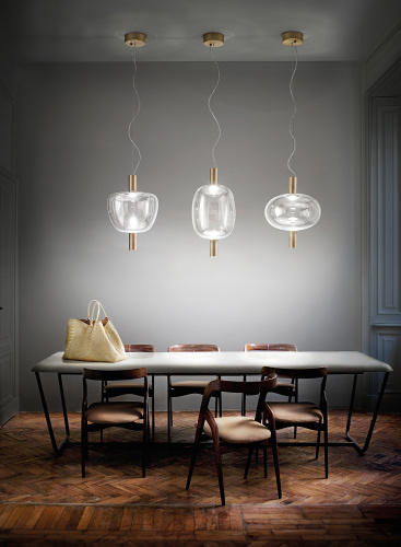 Подвесной светильник Riflesso SP 2 clear/copper фото 5