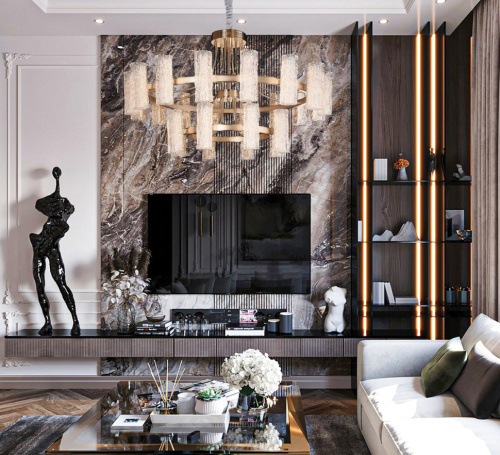 Люстра подвесная Inverno Clear FL1089-24P фото 5 Люстра подвесная Inverno Clear FL1089-24P фото 5