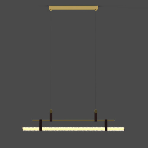 Подвесной светильник 8501P/L brass/clear фото 4