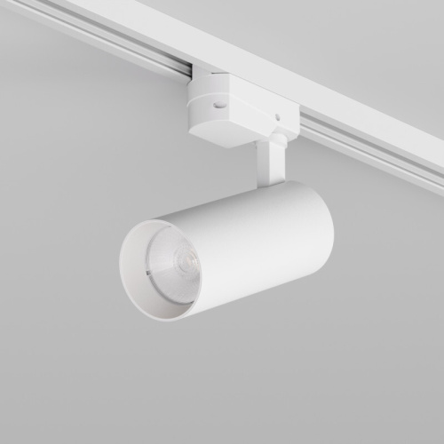 DK6452-WH Трековый светильник SOLID KOPER, 135мм, d60, 220V, LED 4000K, 15W, IP20, белый, алюминий фото 3