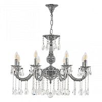 Люстра с хрустальными подвесками AL78101/8/250 A NB Bohemia Ivele Crystal (Богемия Ивеле Кристалл)