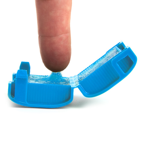 LD547 Коробка изоляционная с гелем, 450V, 42х38х26, синий фото 2