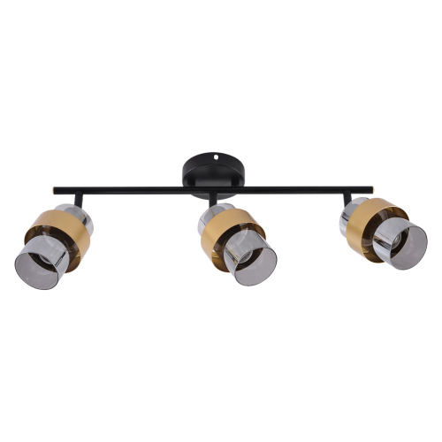 Настенно-потолочный свет Escada 1169/3A E14*40W Black/Gold фото 2
