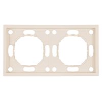 Рамка STEKKER, PFR00-5002-08 2-местная, серия Эмили, кашемир, soft touch