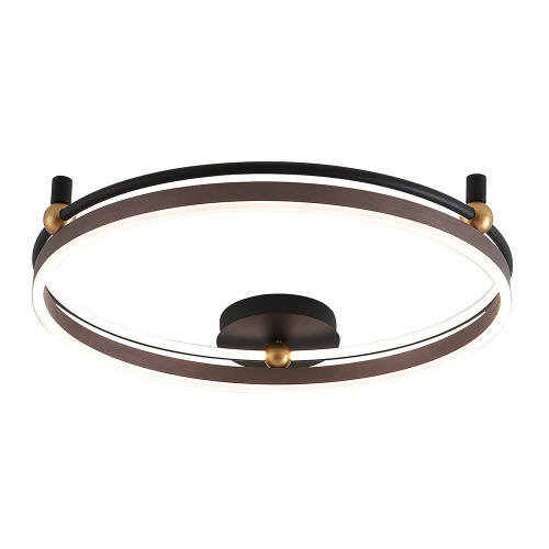 Светильник потолочный Crystal Lux FERNANDO PL72W LED COFFEE/BLACK фото 4 Светильник потолочный Crystal Lux FERNANDO PL72W LED COFFEE/BLACK фото 4