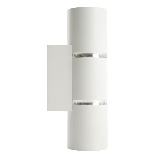 Светильник  настенный Feron ML1860 ZEN MR16 35W, 230V, 2*GU10, белый, хром IP20 фото 3