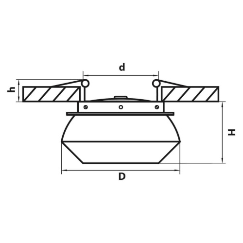 Встраиваемый светодиодный светильник Lightstar Orbe 051309 фото 2