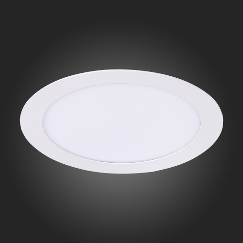 ST209.538.15 Св-к встр. Белый LED 1*15W 3000K 1 020Lm Ra80 110° IP20 D190xH8 90-265V Встраиваемые светильники фото 2