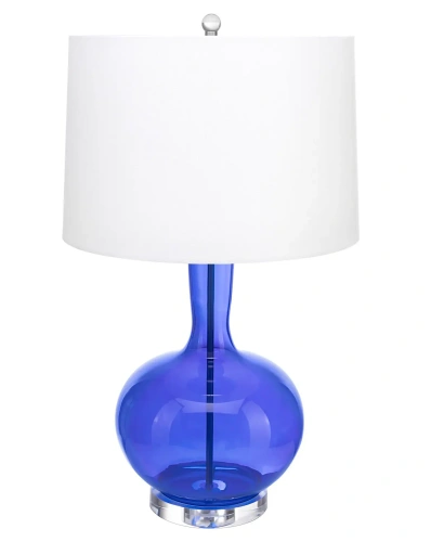Синяя настольная лампа "Эверли" Синяя настольная лампа "Эверли"