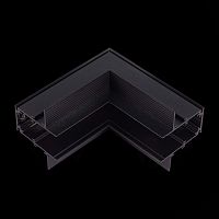 ST007.449.00 Внутренний угол-соединитель для встраиваемого магнитного шинопровода ST-Luce Черный SKYLINE 48