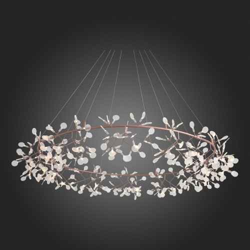 SL379.203.324 Люстра подвесная ST-Luce Медный/Белый LED 324*0,5W 3500K  (из 2-х коробок) RAFINA фото 4