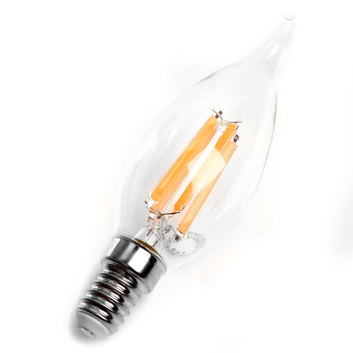 Лампа светодиодная Feron LB-718 Свеча на ветру E14 15W 230V 2700K фото 3