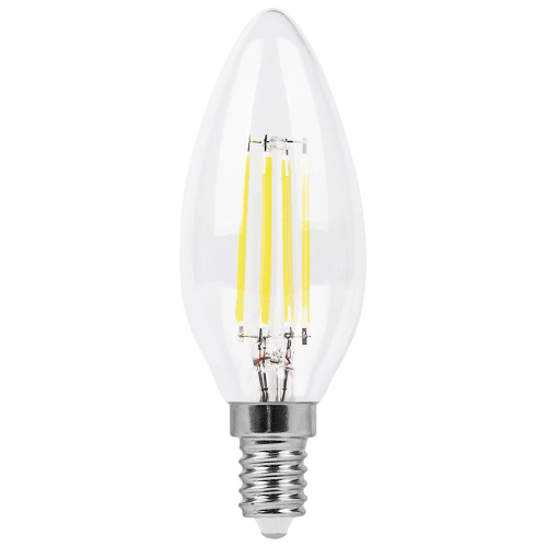 Лампа светодиодная Feron LB-713 Свеча E14 11W 230V 6400K фото 2
