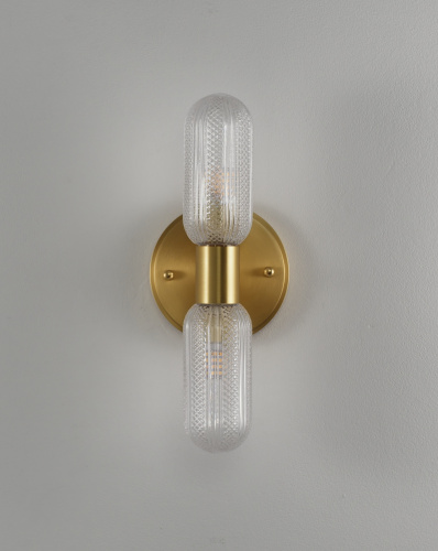 Светильник настенный Moderli V11018-2W Brass фото 2