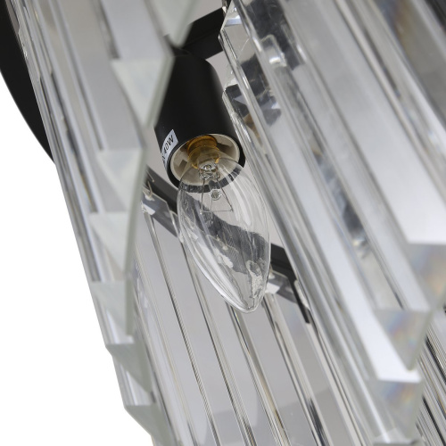 Люстра Odeon 6 black/clear фото 4