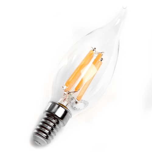 Лампа светодиодная Feron LB-718 Свеча на ветру E14 15W 230V 6400K фото 4