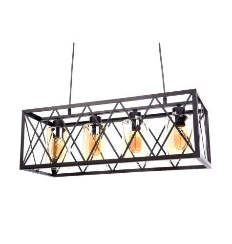 Подвесной светильник Lumina Deco Nortis LDP 11535-4 BK фото 3 Подвесной светильник Lumina Deco Nortis LDP 11535-4 BK фото 3