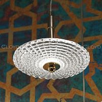 Подвесной светильник Cloyd PANORAMIC P1 / Ø20 см - золото (арт.11518)