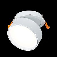 ST651.548.14 Встраиваемый поворотный светильник Белый LED 1*14W 4000K 1 100Lm Ra>90 120° IP20 D105xH Встраиваемые светильники