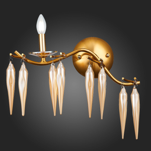 SL1653.201.01 Бра ST-Luce Золотистый/Золотистый E14 1*40W SIENA фото 4