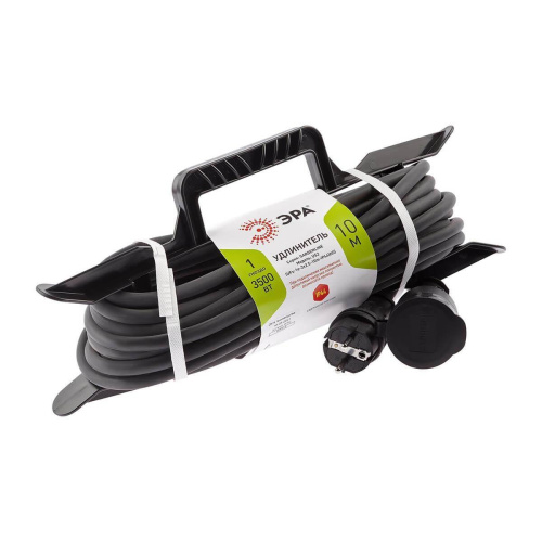 Удлинитель силовой ЭРА 1гн 10м с/з UFx-1e-3x2,5-10m-IP44(kg) Б0050870 Удлинитель силовой ЭРА 1гн 10м с/з UFx-1e-3x2,5-10m-IP44(kg) Б0050870