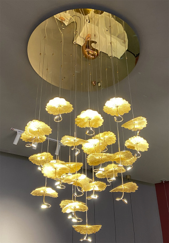 Люстра 8827P/29 gold фото 3