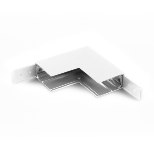 Коннектор угловой внутренний для накладного шинопровода белый Slim Magnetic 85091/11 фото 3
