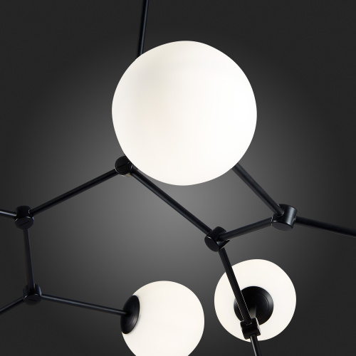 SL1506.403.08 Люстра подвесная ST-Luce Черный/Белый E14 8*40W CHIETI фото 2