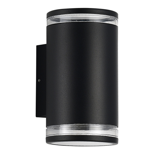 SL9009.401.02 Светильник уличный настенный ST-Luce черный/белый GU10 2*50W TUBO фото 2 SL9009.401.02 Светильник уличный настенный ST-Luce черный/белый GU10 2*50W TUBO фото 2