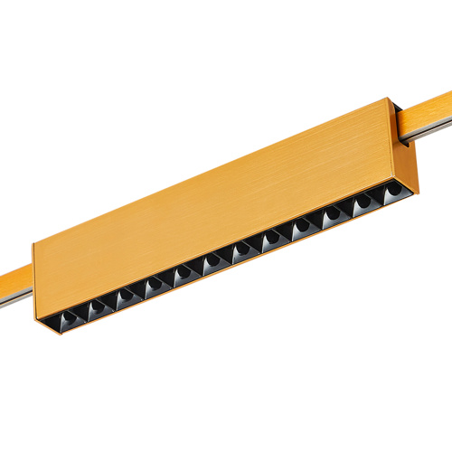 ST816.206.12 Магнитный трековый светильник FARM Золотистый LED 1*12W 3000K 706Lm Ra90 40 IP20 L232xW FARM фото 3