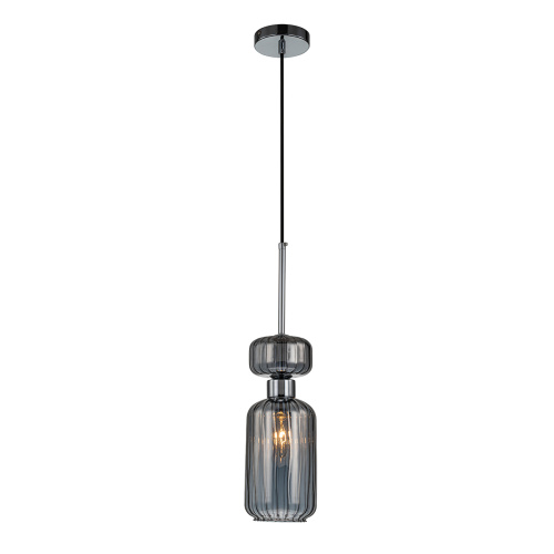 Подвесной светильник Escada 1141/1S E14*60W Chrome/Smoke Подвесной светильник Escada 1141/1S E14*60W Chrome/Smoke