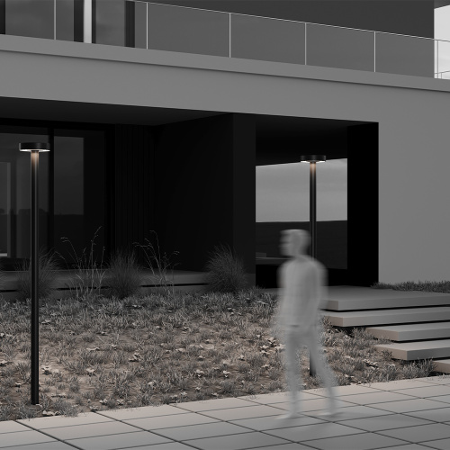 Садово-парковый светильник Outdoor O529FL-L30B3K фото 6