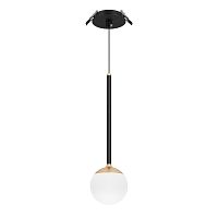 Светильник SP-BEADS-HANG-BUILT-T-R100-8W Warm3000 (BK-GD, 180 deg, 230V) Arlight 056420