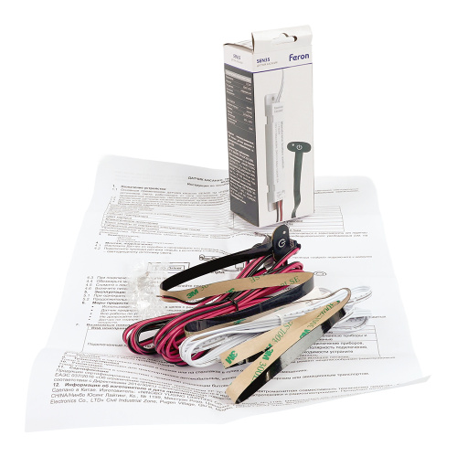 Датчик касания 12-24V 60/120W с кабелем (25 см) SEN35, артикул 52167 фото 7