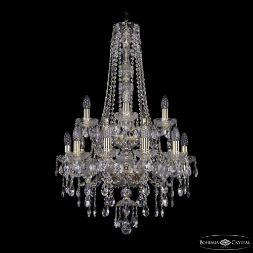 Люстра хрустальная 1415/10+5/200/h-92/2d G Люстра хрустальная 1415/10+5/200/h-92/2d G