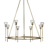 Люстра Torche De Verre 8 gold