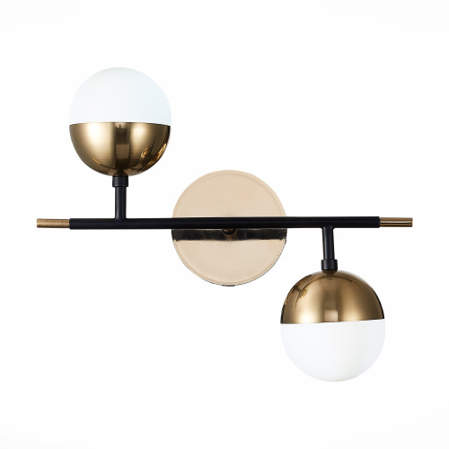 SL1507.421.02 Бра ST-Luce Черный/Белый, Золотистый G9 2*5W 4000K ALBERO фото 5