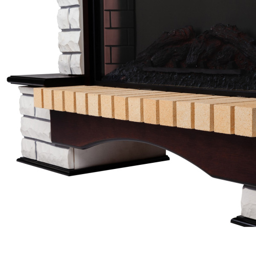 Каминокомплект COUNTRY/БРУКЛИН Античный дуб с очагом Электроочаг FIRESTAR/ФАЕРСТАР 33 фото 5